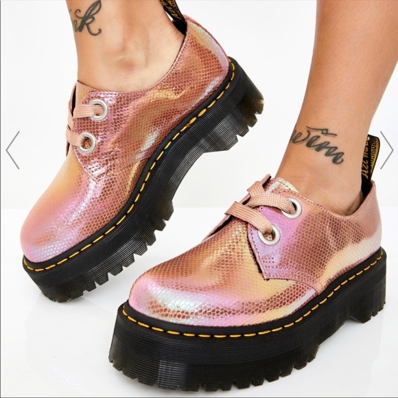 Dr Martens Holly Quad Retro Platform 